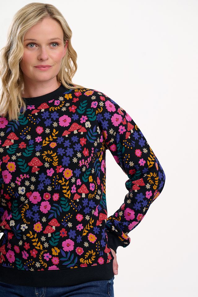 Noah Sweatshirt Toadstool Floral