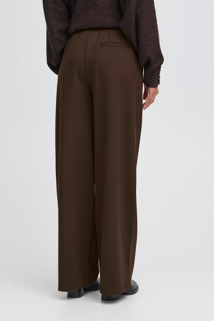 Kate SUS Long Wide Trousers Chocolate Torte