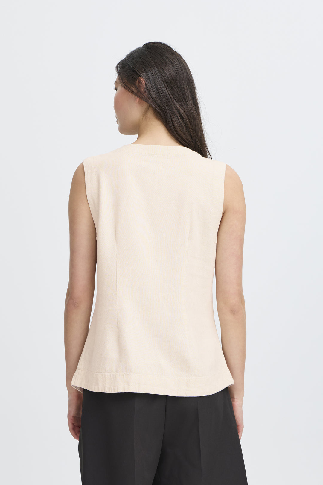Linno Waistcoat Natural