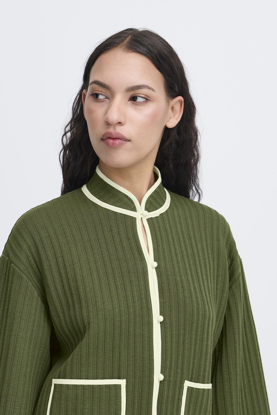 Kate Quilted Jacket Green