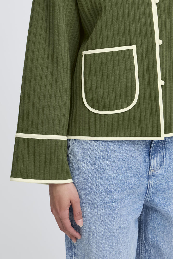 Kate Quilted Jacket Green