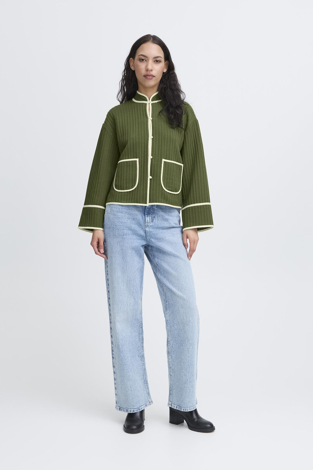 Kate Quilted Jacket Green
