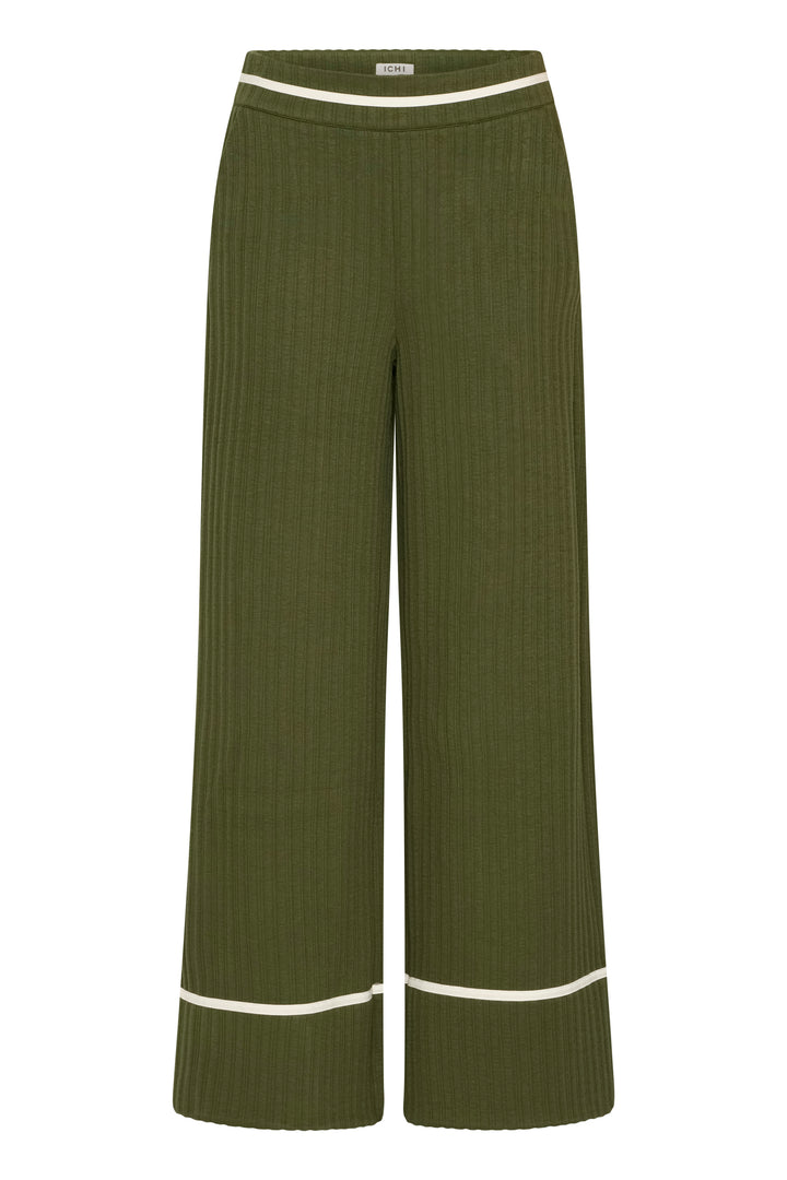 Kate Quilted Pants Green