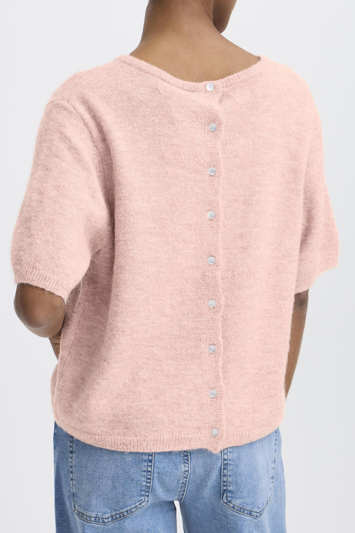 Kamara Short Sleeved Jumper Pink