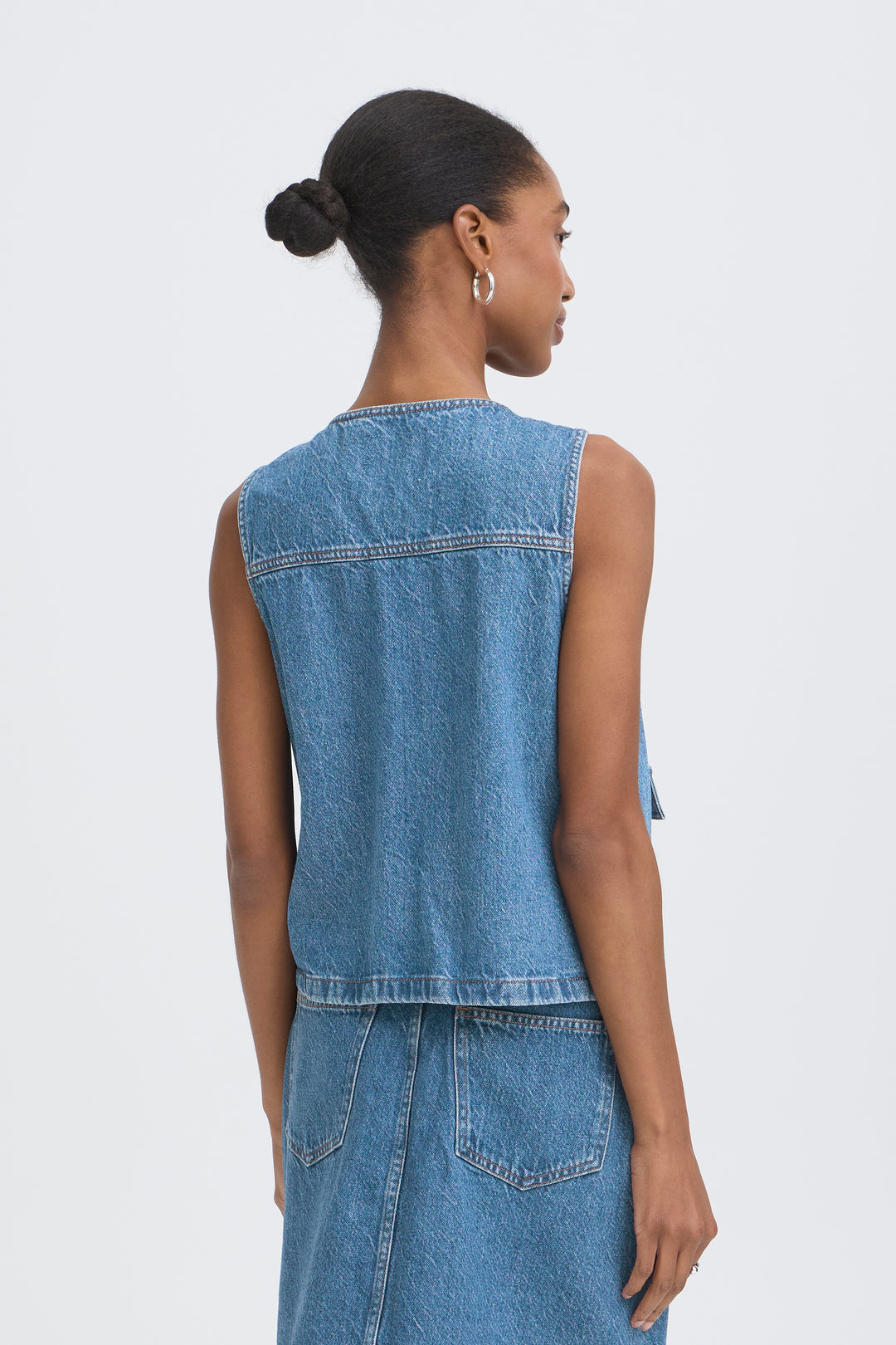 Pamila Denim Waistcoat