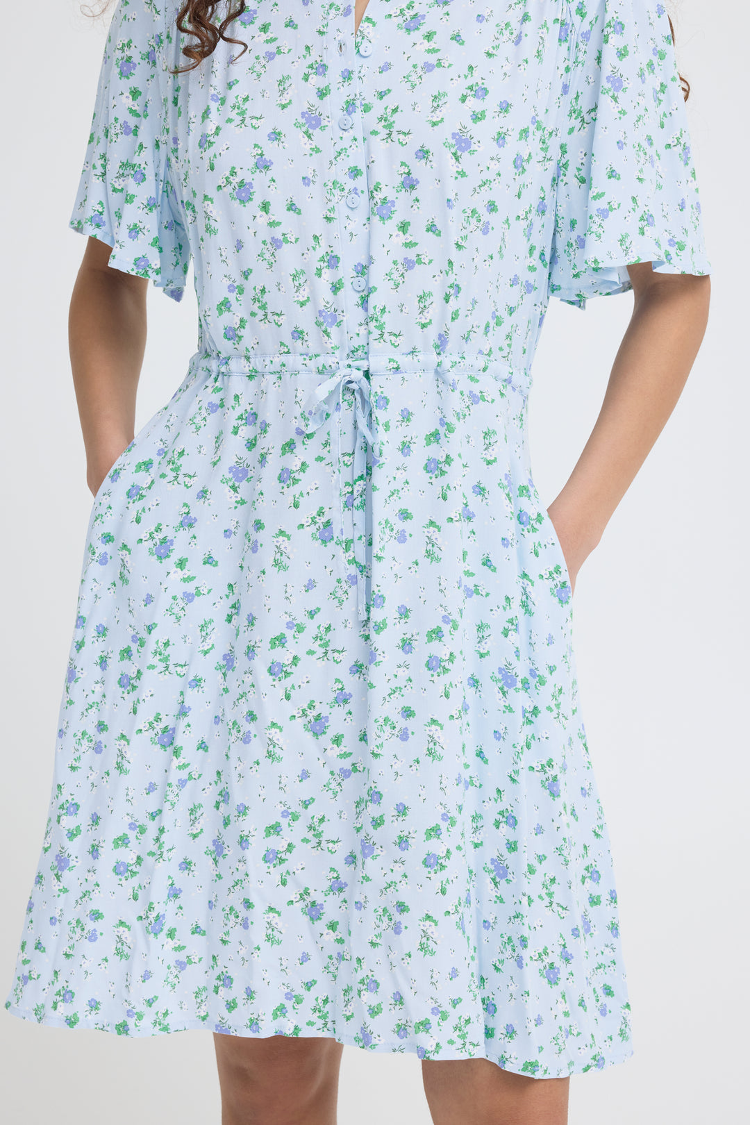 Vera Dress Floaty Blue