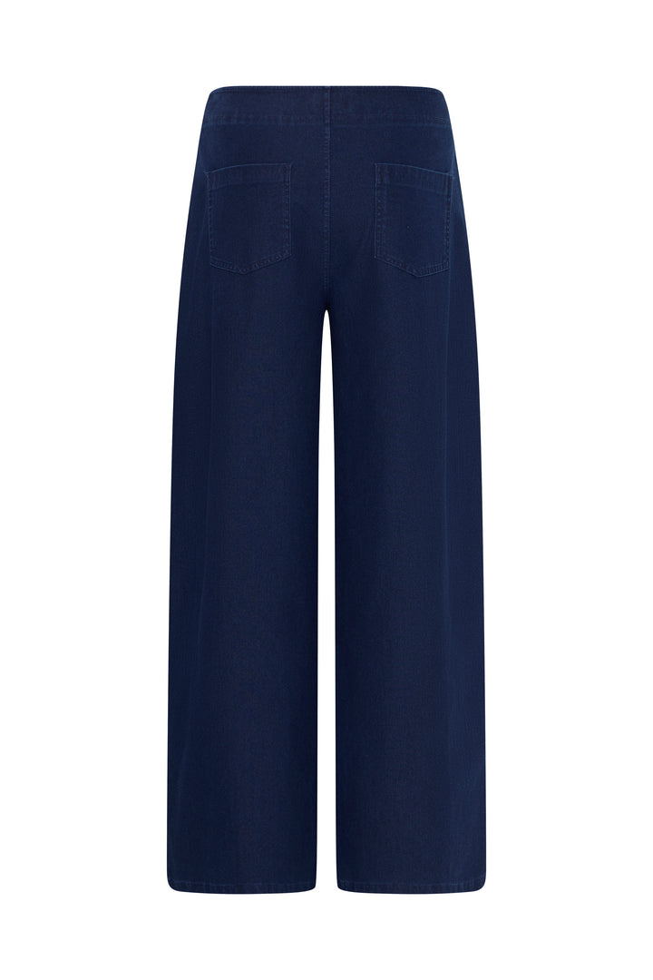 Kate Denim Pants Dark Blue
