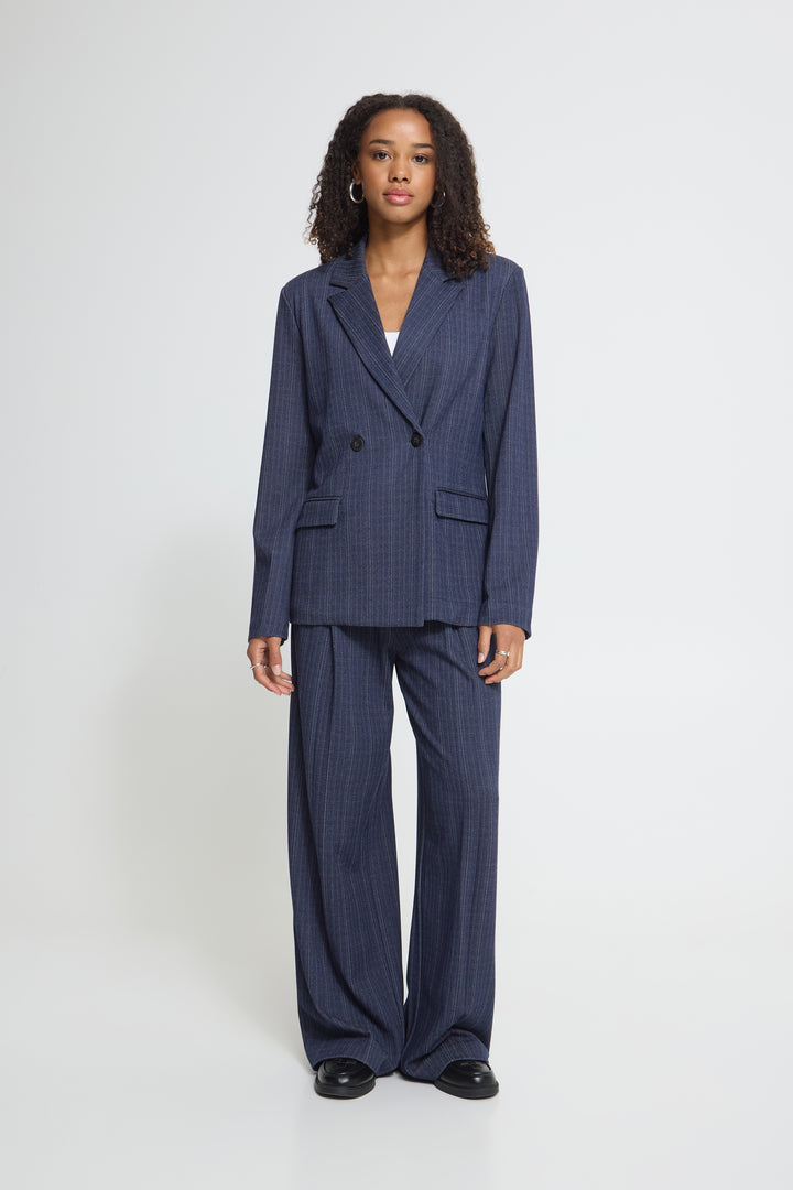 Kate Pinelle Wide Pants Dark Blue