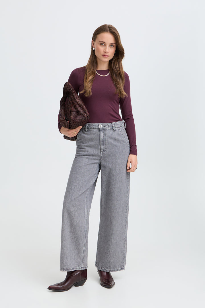 Pamila Long Sleeve T-Shirt Wine