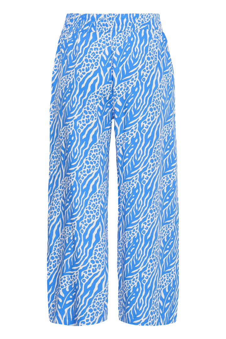 Joella Crop Pants Nature Vibe Blue