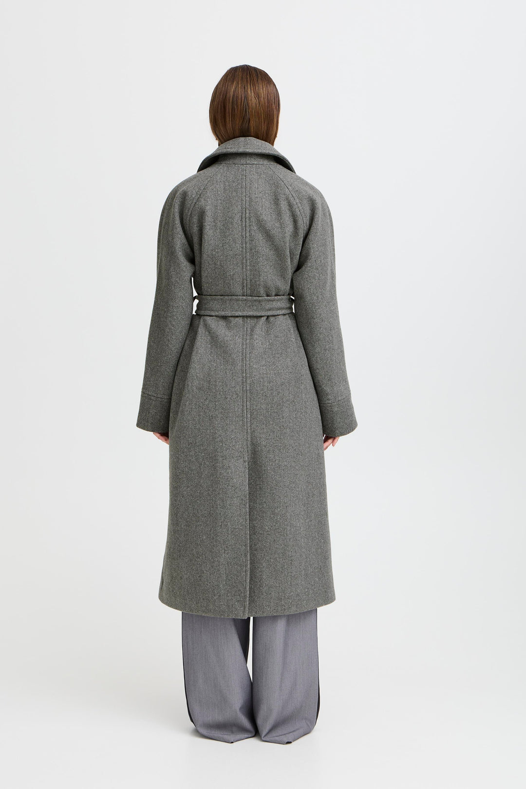 Cilia Trench Coat Grey