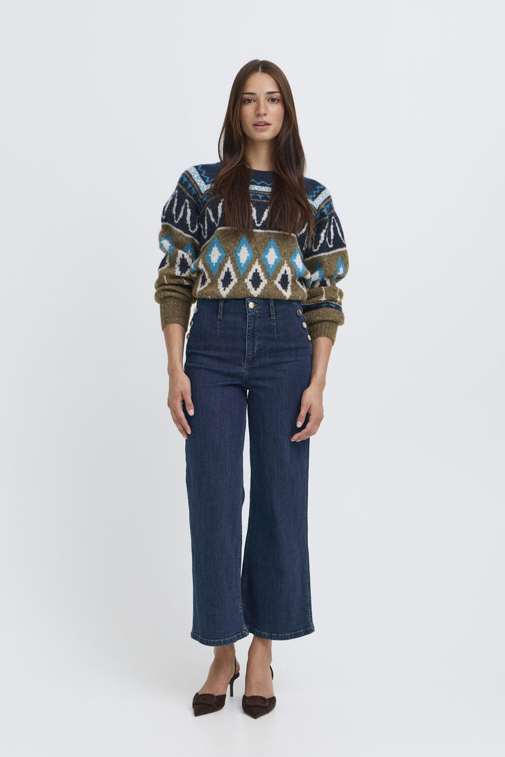 Komma Button Jeans