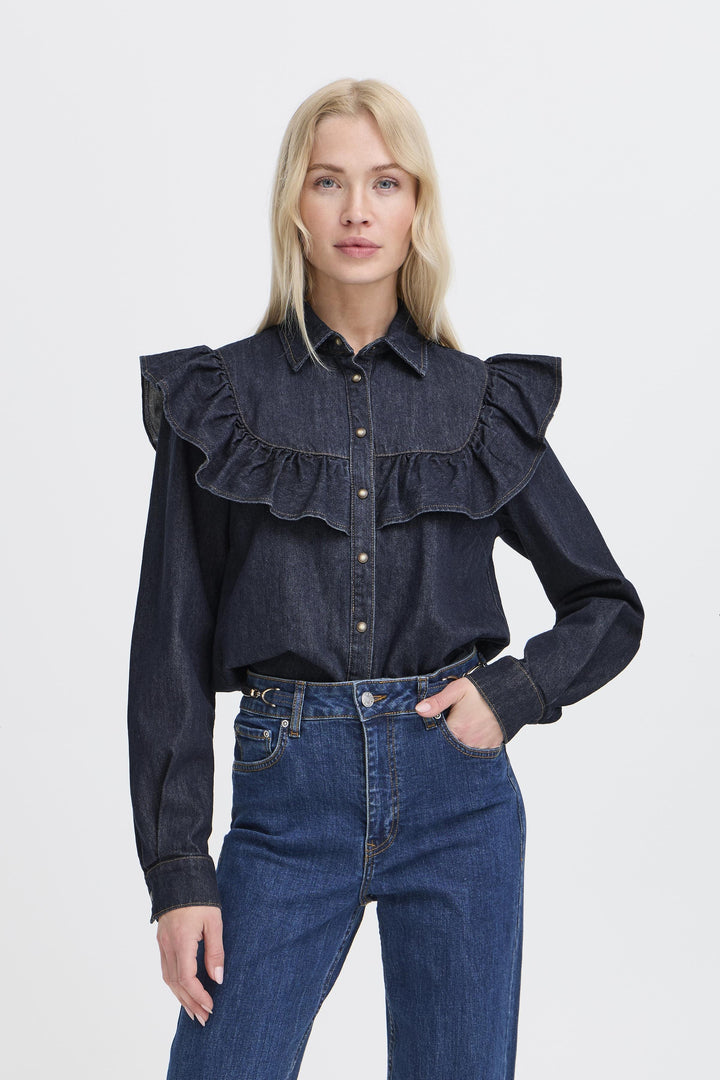 Katine Flounce Shirt