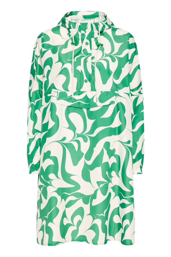 Aska Poncho Green