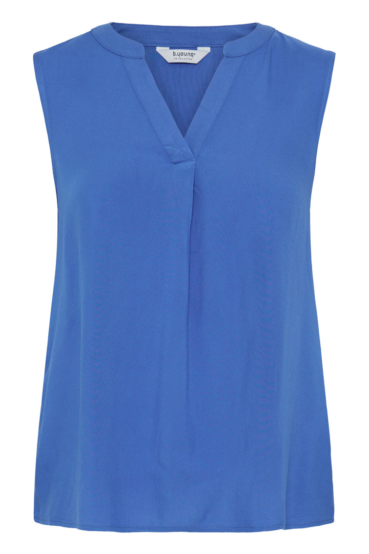 Joella Sleeveless Top Blue