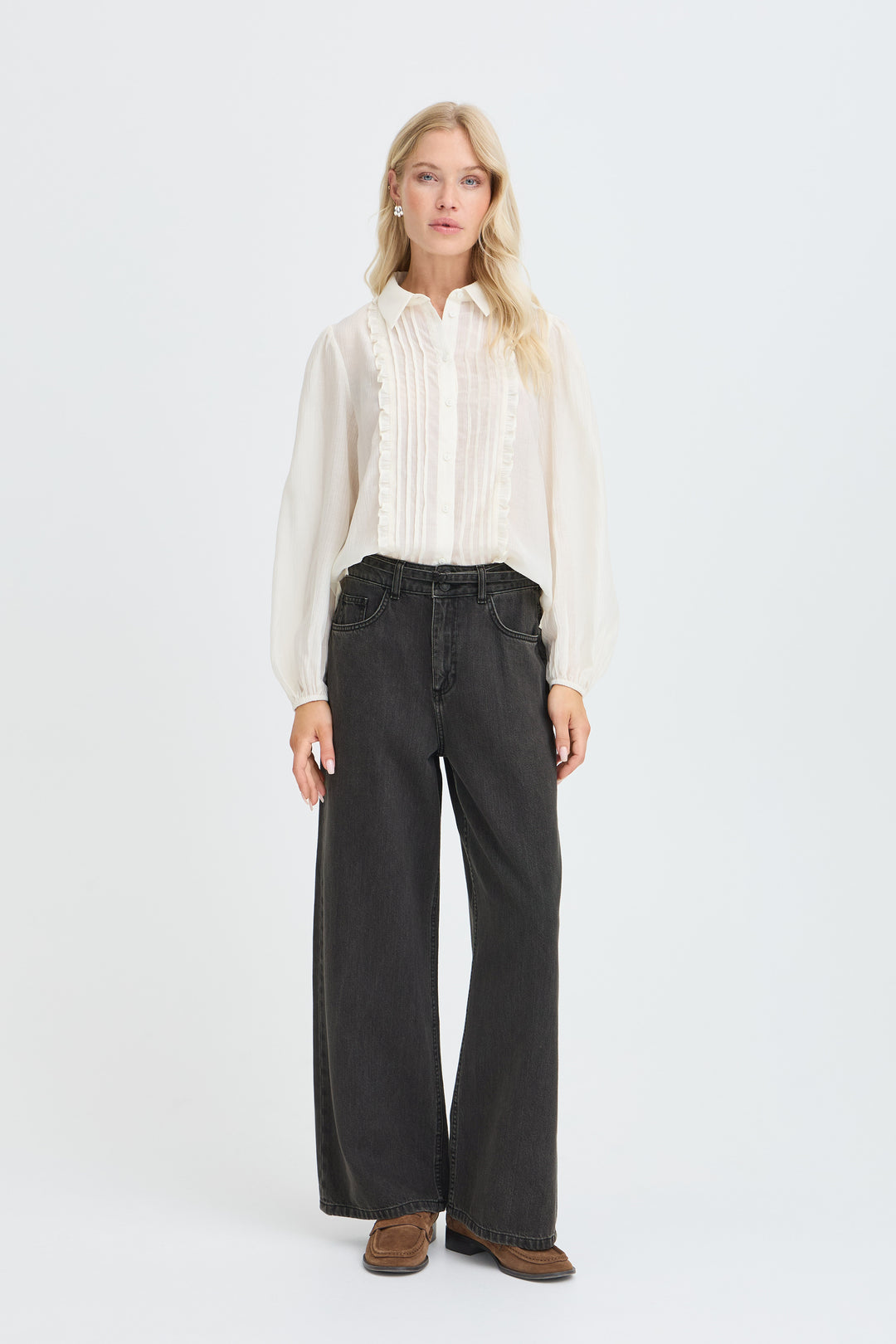 Kimu Belt Jeans Black