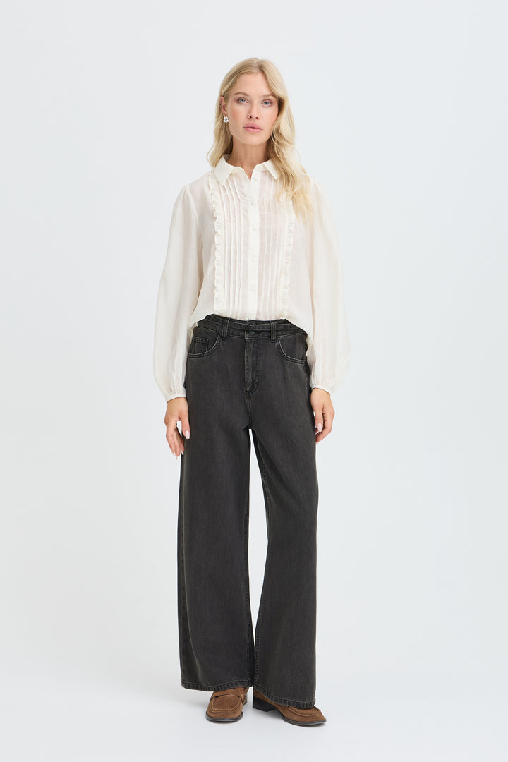 Kimu Belt Jeans Black