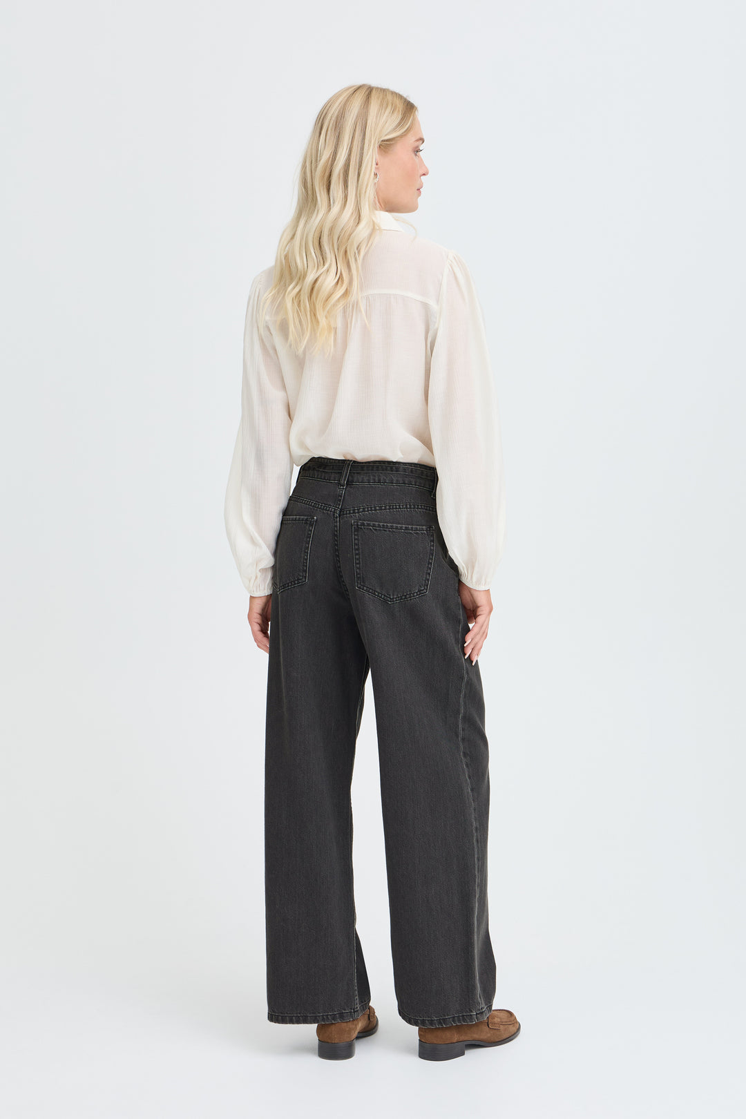 Kimu Belt Jeans Black