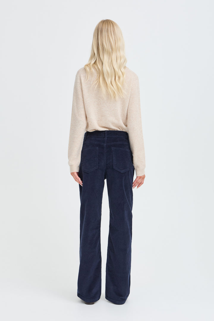 Dasik Cord Pants Dark Saphire Blue