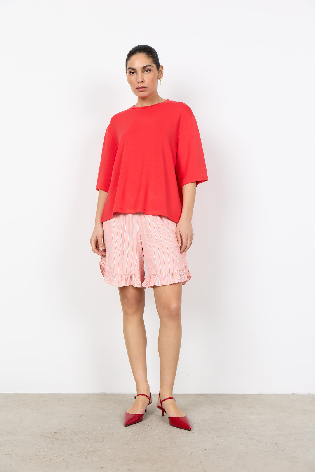 Banu 231 Top Bittersweet Red