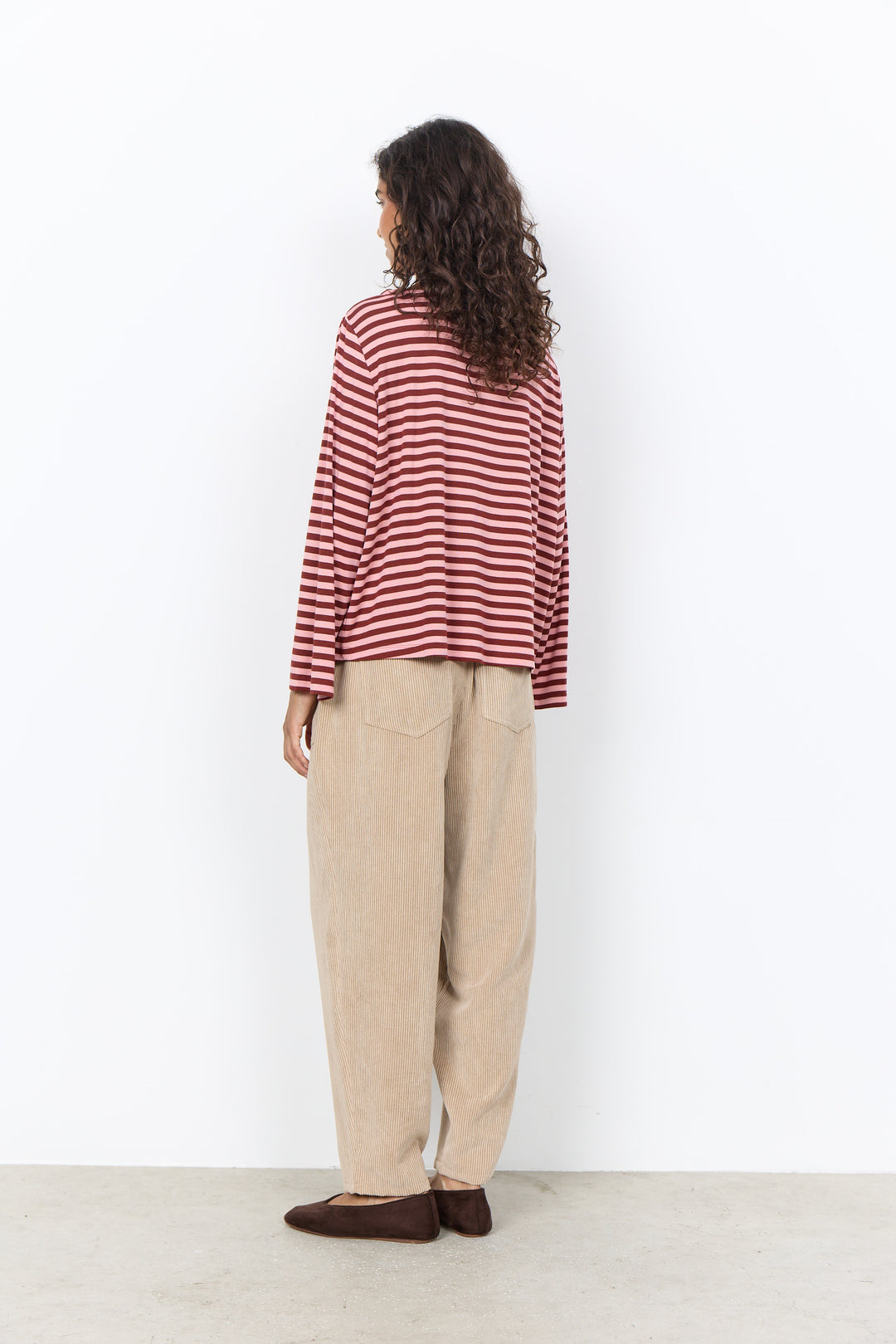 Helle Long Sleeved Top Ruby Red