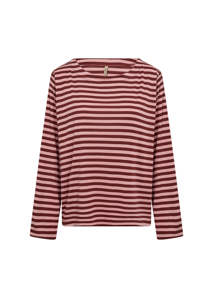 Helle Long Sleeved Top Ruby Red