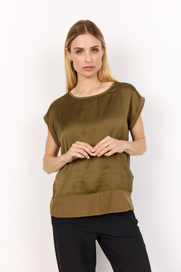 Thilde 6 T-Shirt Khaki