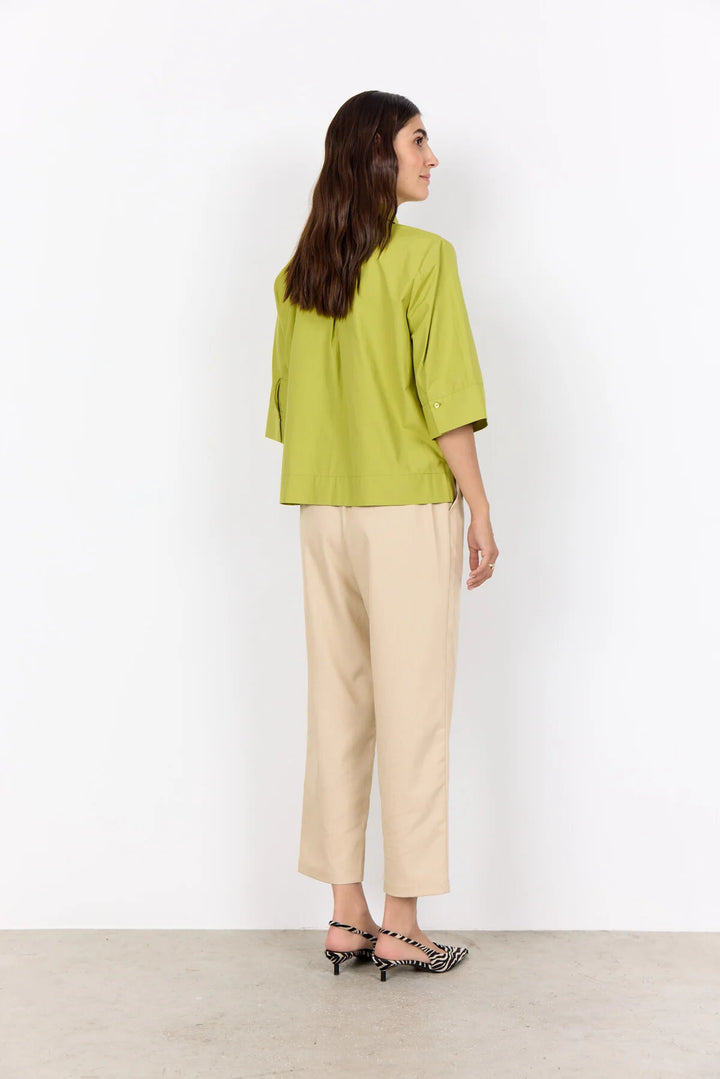 Netti 118 Blouse Lime Green