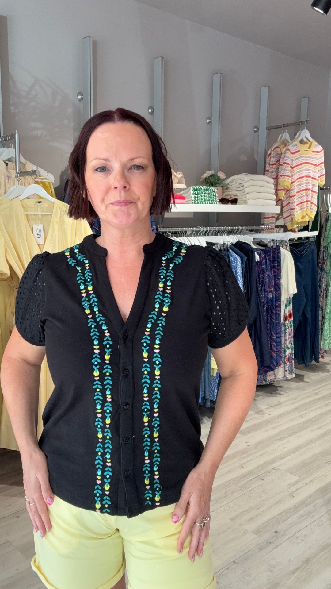 Elsie Jersey Top