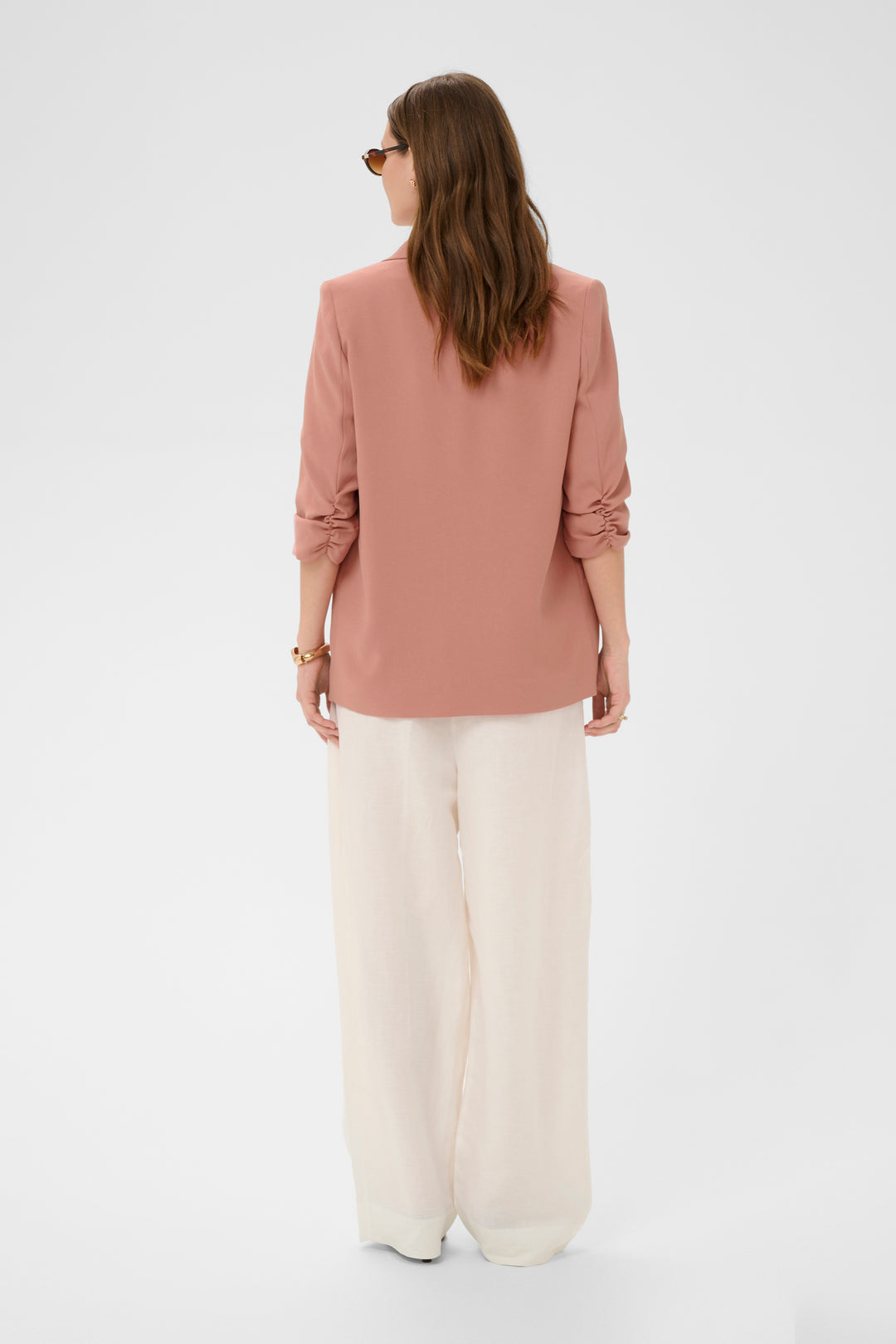 Shirley Blazer Ash Rose