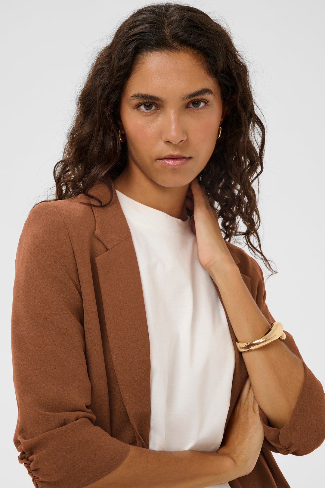 Shirley Blazer Cappucino