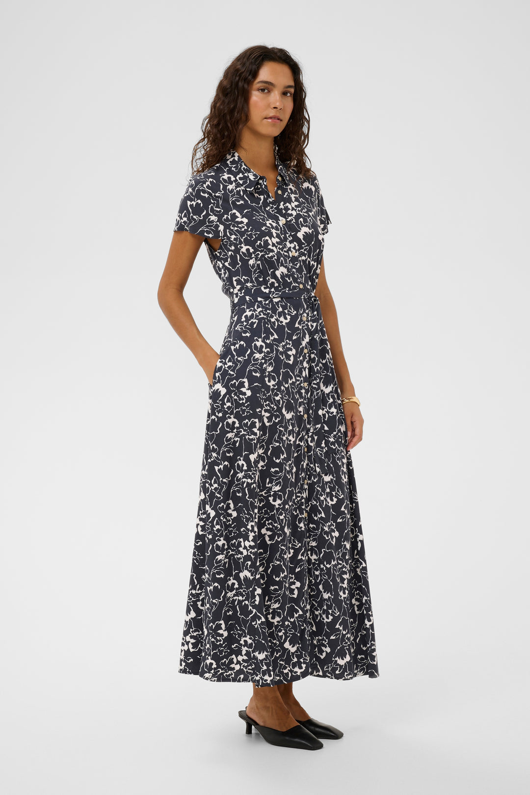 Arjana Maxi Dress Navy