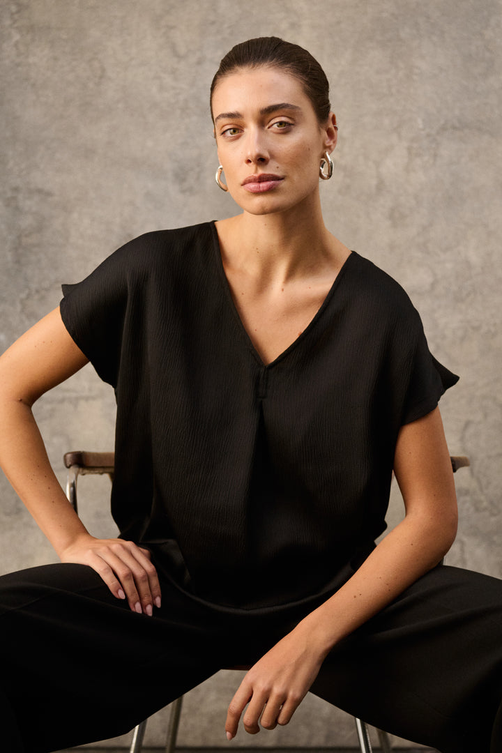 Ioana Marija Top Black