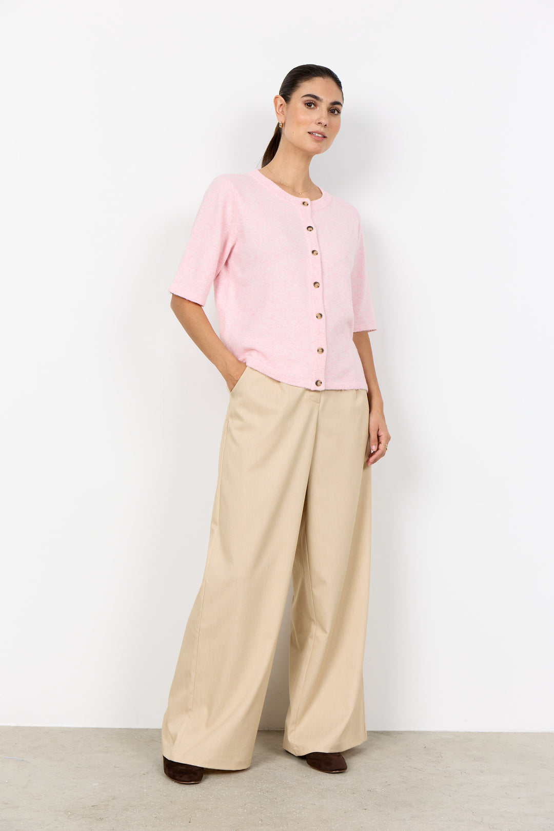 Orlean 9 Cardigan Rose Pink