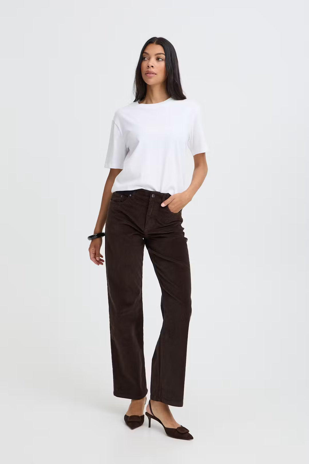 Dasik Cord Pants Java/Brown
