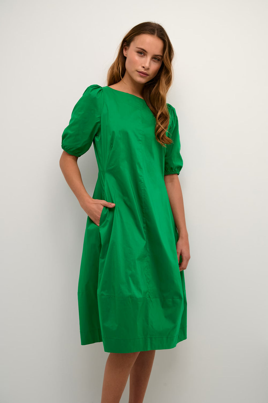 Antoinett Dress Short Sleeves Jolly Green Love The Flamingo Antoinett Dress Short Sleeves Jolly Green Love The Flamingo