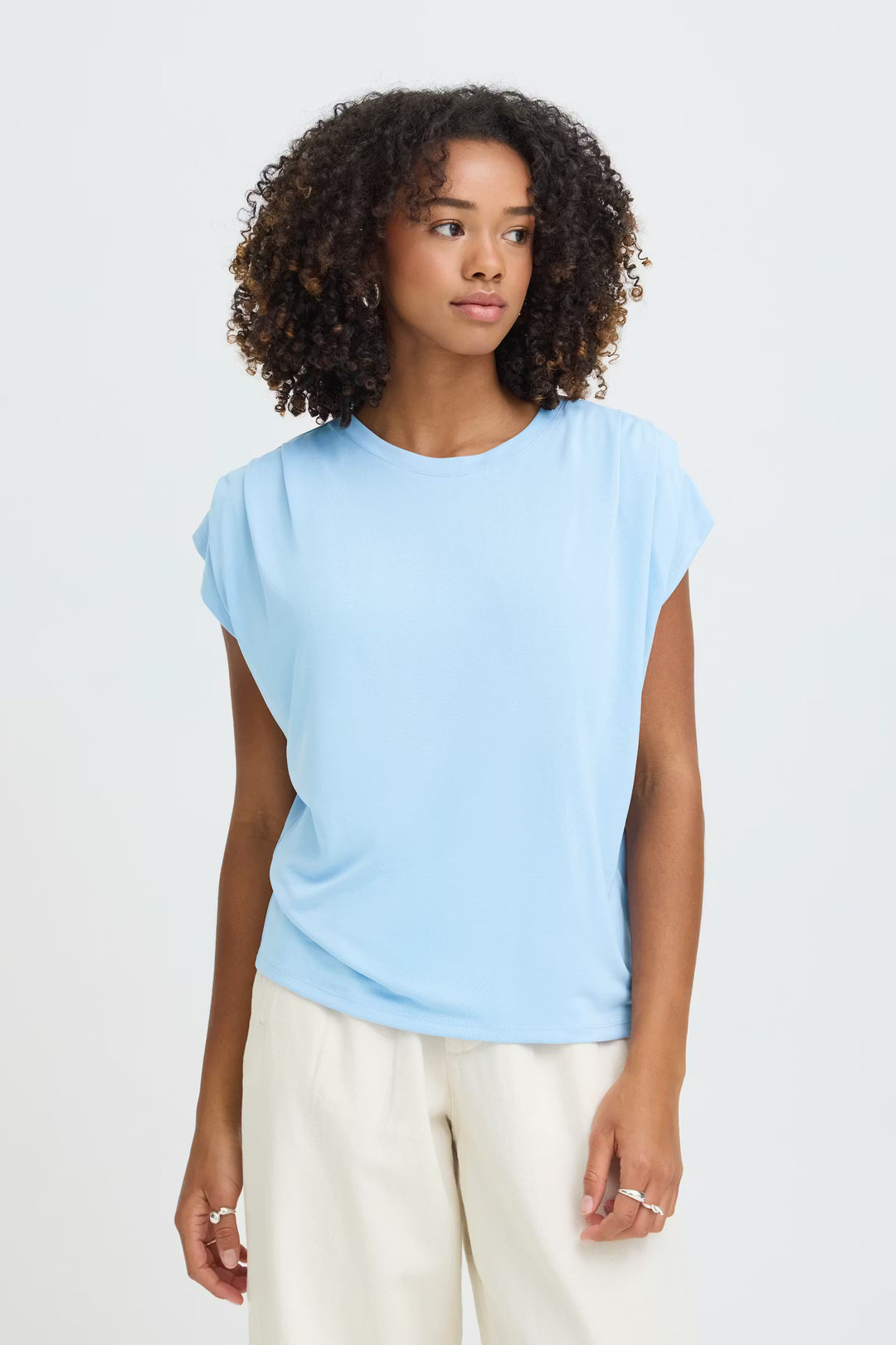 Lisken Top Fiery Powder Blue