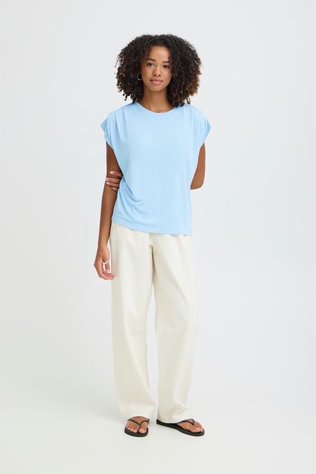 Lisken Top Fiery Powder Blue