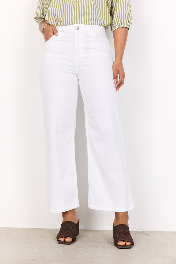 Erna wide Leg Jeans White