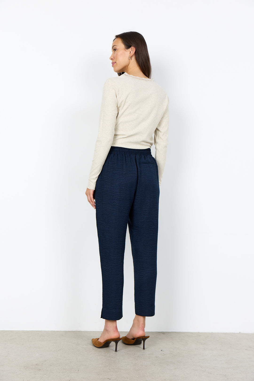 Charissa 2 Trousers Navy