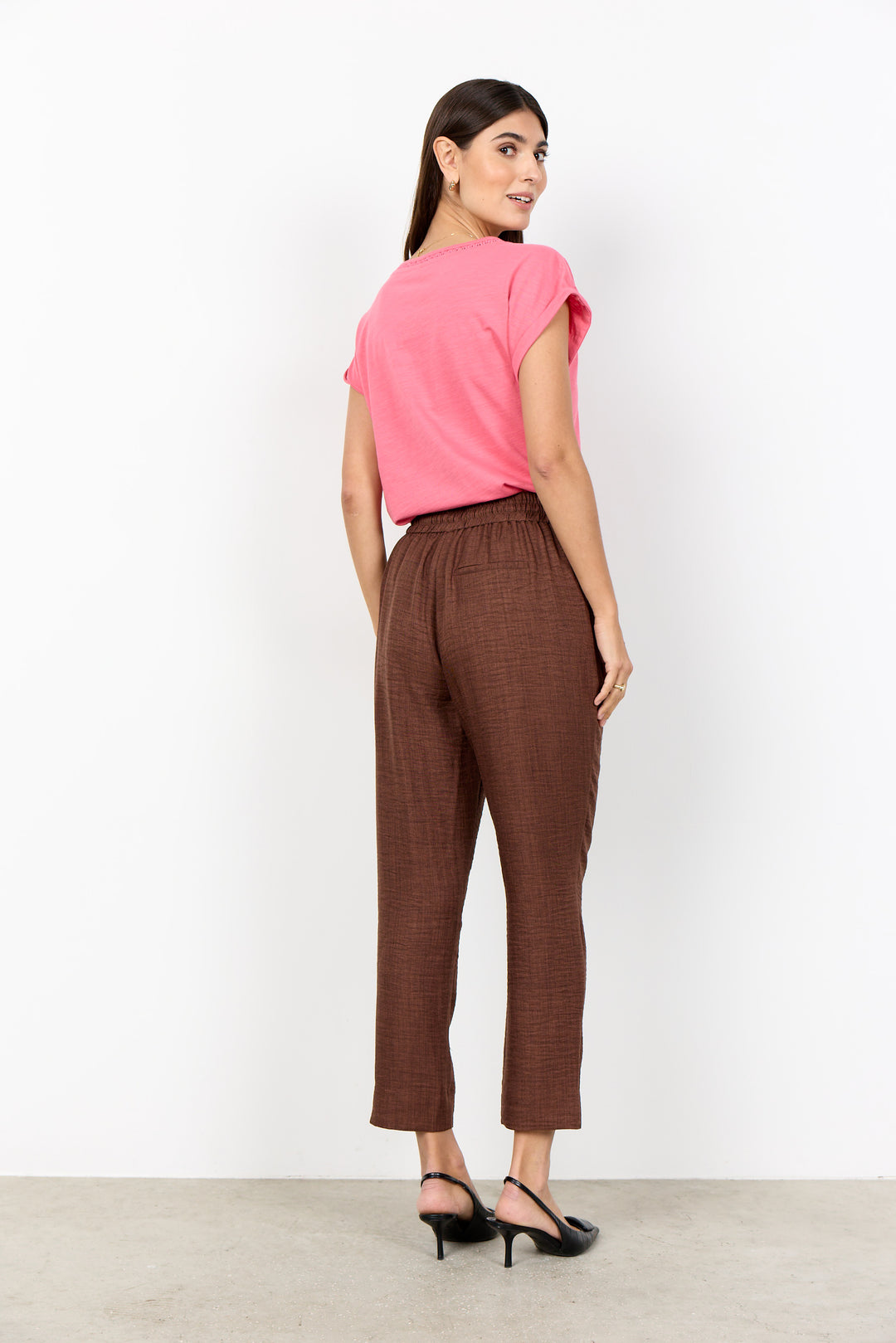 Charissa 2 Trousers Brown