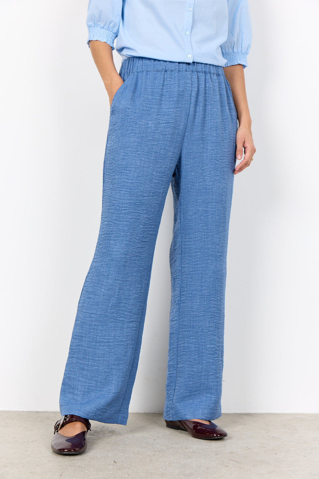 Charissa 3 Trousers Blue