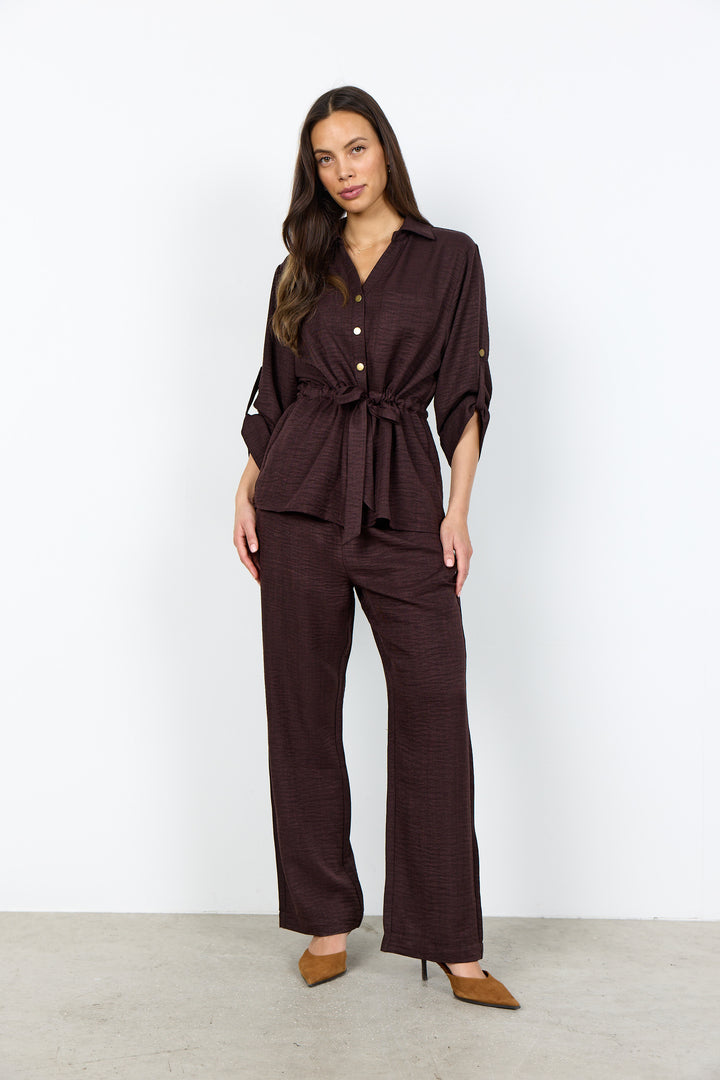 Charissa 6 Shirt Dark Plum
