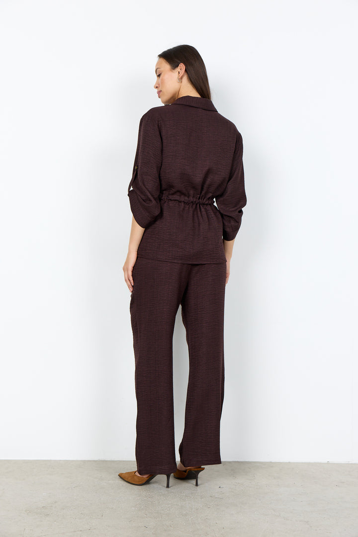 Charissa 6 Shirt Dark Plum