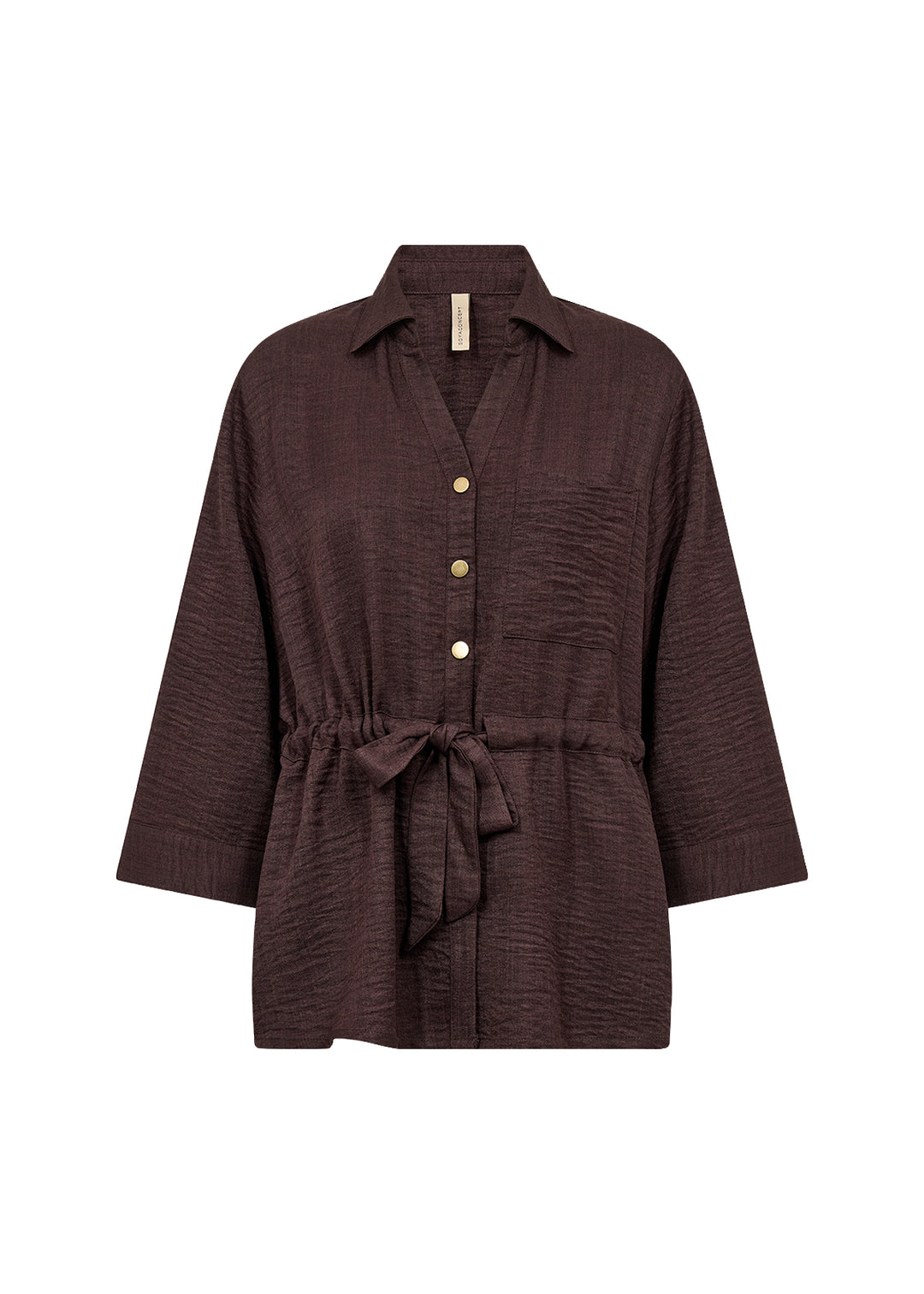 Charissa 6 Shirt Dark Plum