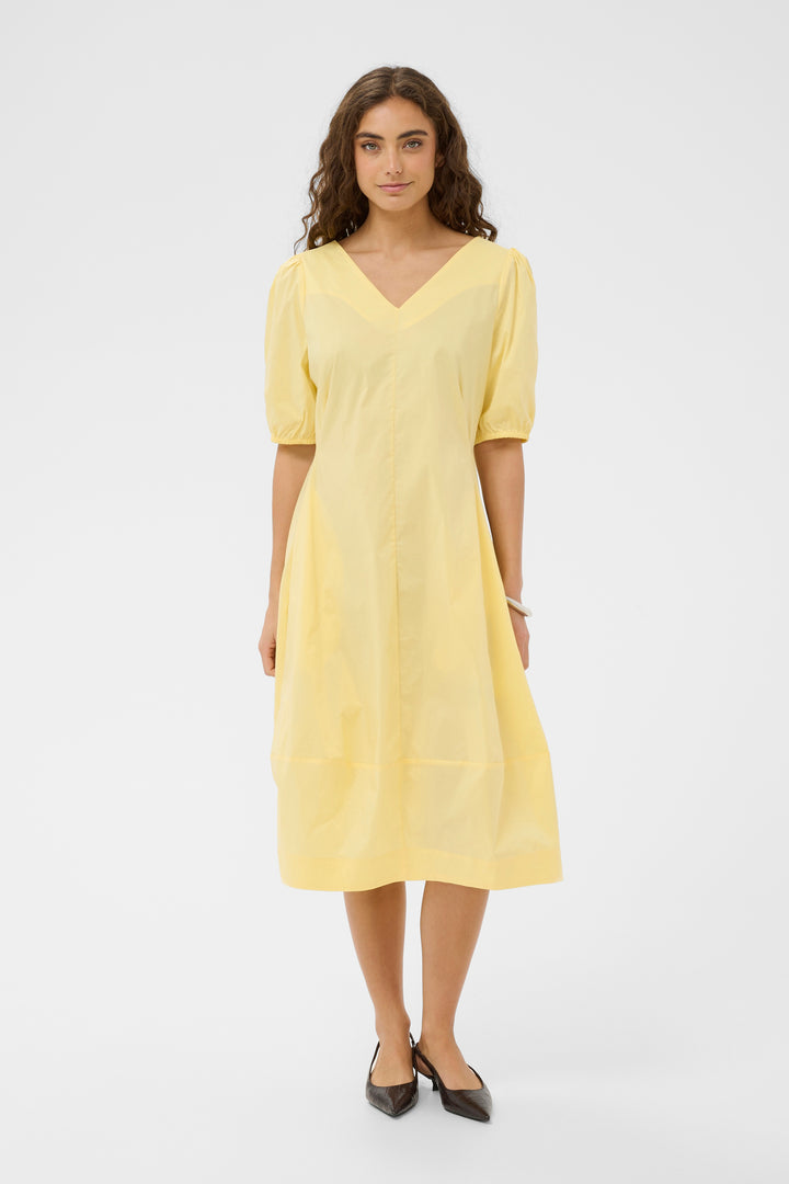 Antoinett Dress Short Sleeves Yellow