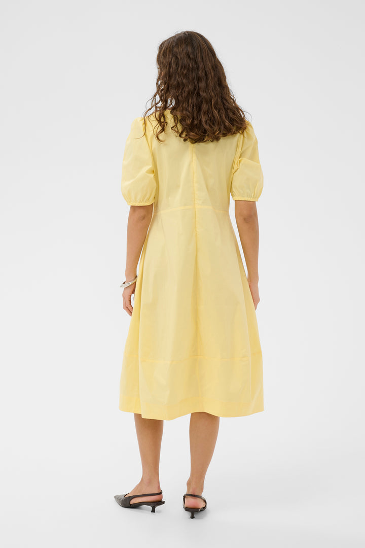 Antoinett Dress Short Sleeves Yellow