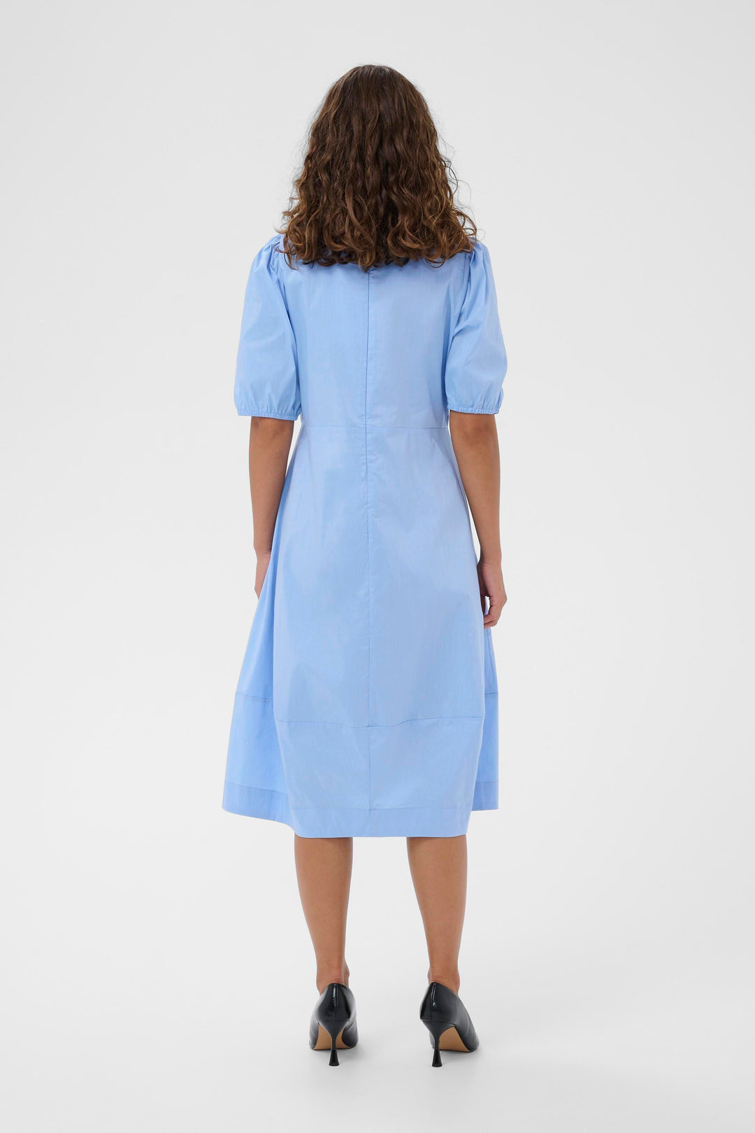 Antoinett Dress Short Sleeves Blue