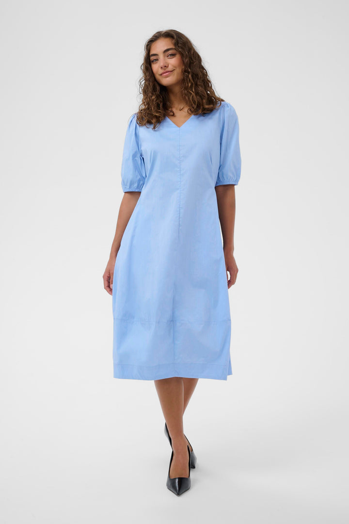 Antoinett Dress Short Sleeves Blue