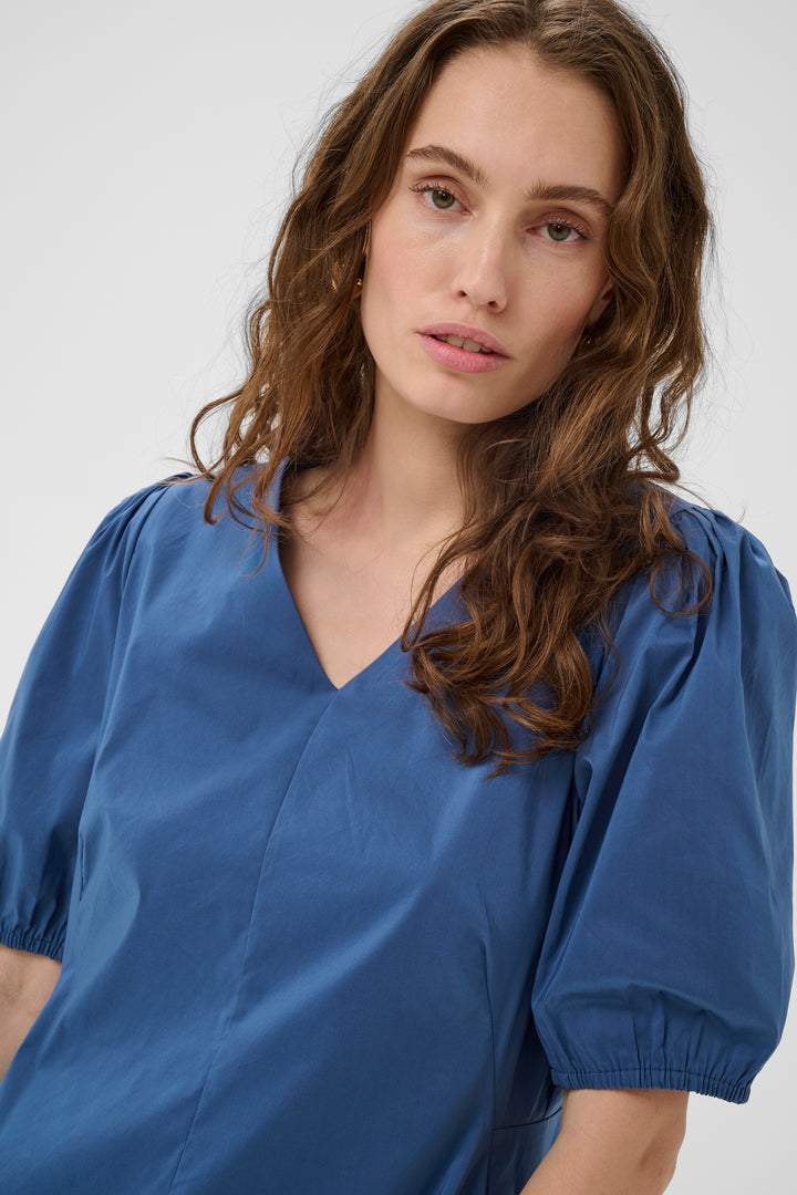 Antoinett Dress Short Sleeves True Navy